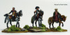 Napoleonic French Napoleon & Staff Mounted