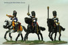 Napoleonic French Grenadiers a Cheval of the Imperial Guard Command in Campaign Dress, Galloping - Available to Order