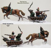 Napoleonic French "Marbot's" 2 Man Sledge, Galloping, Retreat from Moscow 1812 - Available to Order