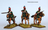 Napoleonic French 2nd Eclaireur Regt. (Young Guard) Charging, Lances Leveled, 1814 - Available to Order