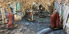 Battle Systems Sci-fi Terrain Alien Catacombs Core Set - 28-35mm RPG / Wargames / 40k Necromunda Card Scenery