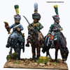 Napoleonic French Gardes d'Honneur Command on Standing Horses - Available to Order
