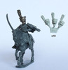 Napoleonic French 30 Early Hussars 1800-04 Heads, Shakos w/ Side Plumes - Available to Order