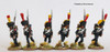 Napoleonic French Light Infantry Voltigeurs / Carabiniers Running (Colpacks) 1804-14 - Available to Order