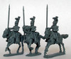 Napoleonic French Light Horse Lancers of the Line, Lances up-Right, Galloping, Elite Company - Available to Order