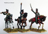 Napoleonic French Chasseurs a Cheval Command Galloping, Cylindrical Shako - Available to Order