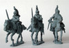 Napoleonic French 11th Cuirassiers Galloping, Swords Drawn, No Cuirass - Available to Order
