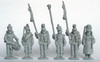 Napoleonic French Line Regimental Command Standing at Attention - Available to Order