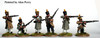 Napoleonic French Voltigeurs Skirmishing, Greatcoats, No Short Sword - Available to Order