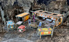 Battle Systems Sci-fi Terrain Trade Container - 28-35mm RPG / Wargames / 40k Necromunda Card Scenery