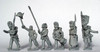Napoleonic French Chasseurs a Pied of the Imperial Guard Command Advancing - Available to Order