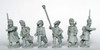 Napoleonic French Chasseurs a Pied of the Imperial Guard Command in Greatcoats, Advancing - Available to Order