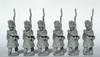 Napoleonic French Chasseurs a Pied of the Imperial Guard in Greatcoats, March Attack - Available to Order