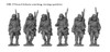 Franco-Prussian War French Infantry Marching Wearing Epaulettes - Available to Order