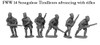WWII French Senegalese Tirailleurs Advancing w/ Rifles - Available to Order