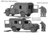 WWII German Steyr 1500 Ambulance - Available to Order
