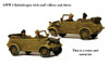 WWII German Kubelwagen & Staff Officer - Available to Order