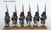 Carlist War Isabelino Infantry Marching, Centre Co, Greatcoats & Covered Shako - Available to Order