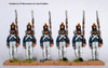 Carlist War Isabelino Infantry Standing at Attention, Centre Companies, Coatee & Cylindrical Shako - Available to Order