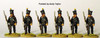 Napoleonic Brunswick Light Infantry Advancing at Trail - Available to Order