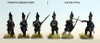 Napoleonic Brunswick 'Black Band' Infantry Command Skirmishing 1809 - Available to Order