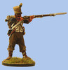 40mm Peninsular French Voltigeur in Habit, Covered Shako & Spanish Espadrilles Firing - Available to Order