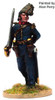 40mm Peninsular French Officer in Bicorne Advancing, Sword Shouldered w/ 2 Holstered Pistols - Available to Order