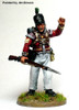 40mm Peninsular British Light Infantry Sergeant, Hand Raised, Standing - Available to Order