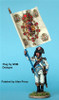 40mm Peninsular Spanish Line Infantry Standard Bearer Advancing, 1805 Uniform - Available to Order