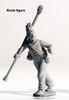 40mm Peninsular French Foot Artilleryman Running Up Gun, Ramrod Over, Sleeved Waistcoat & Fatigue Cap - Available to Order