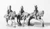Napoleonic Prussian Dragoons, Swords Shouldered, Galloping - Available to Order