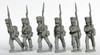 Napoleonic Prussian Reservists in Shakos & Overalls, Marching - Available to Order