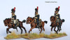 Napoleonic Portuguese Line Cavalry in Helmets, Shouldered Swords, Galloping, 1806-11 - Available to Order