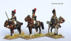 Napoleonic Portuguese Line Cavalry Command in Helmets, Standing, 1806-11 - Available to Order