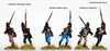 Revolutionary French Chasseurs, Light Infantry, Running, 1791 Helmets, Long Tailed Habits - Available to Order