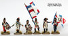Revolutionary French Infantry Command Advancing, 1791 Helmets - Available to Order