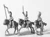 Napoleonic Russian Dragoon Command Galloping (1812-14) - Available to Order