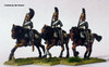 Napoleonic Russian Dragoons, Swords Shouldered, Galloping (1812-14) - Available to Order