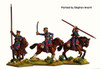 Napoleonic Russian Don Cossack Command (Summer Dress) Galloping - Available to Order