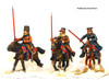 Napoleonic Russian Don Cossacks (Winter Dress), Lances Upright, Galloping - Available to Order
