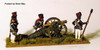 Napoleonic Russian Foot Artillery Aiming 6pdr (1809 Kiwer) - Available to Order