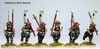 Samurai (1550-1615) Yari Ashigaru Running, Shouldered Yari (Sashimono) - Available to Order