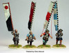 Samurai (1550-1615) Bannermen Advancing - Available to Order