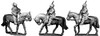 English Civil War Cuirassiers, Drawn Swords - Available to Order