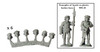 European Armies 1490-1520 European Heads - Available to Order
