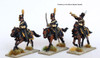 Napoleonic Swedish Finnish Nyland Dragoon Command in Shakos, Galloping - Available to Order