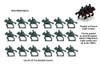 Travel Battle Light Cavalry in Cloaks - Available to Order