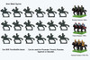 Travel Battle Hussars in Mirlitons - Available to Order