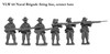 Victoria's Little Wars Naval Brigade Firing Line, Sennet Hats - Available to Order