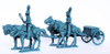 Napoleonic 1806 Prussian Army 4 Horse Limber Standing - Available to Order